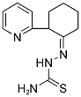 (1Z)-2-PYRIDIN-2-YLCYCLOHEXAN-1-ONE THIOSEMICARBAZONE Struktur