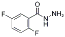 2,5-DIFLUOROBENZOIC ACID HYDRAZIDE Struktur