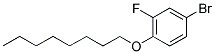 1-(4-BROMO-2-FLUOROPHENOXY)OCTANE Struktur