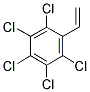 2,3,4,5,6-PENTACHLOROSTYRENE Struktur