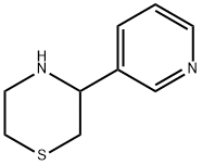 3-PYRIDIN-3-YL THIOMORPHOLINE Struktur