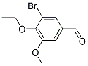 3-BROMO-4-ETHOXY-5-METHOXYBENZALDEHYDE Struktur