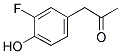 (3-FLUORO-4-HYDROXYPHENYL)ACETONE Struktur