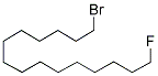 1-BROMO-15-FLUOROPENTADECANE Struktur