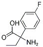 2-AMINO-2-(4-FLUOROPHENYL)BUTANOIC ACID Struktur