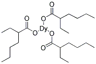 DYSPROSIUM 2-ETHYLHEXANOATE Struktur