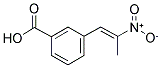 1-(3-CARBOXYPHENYL)-2-NITROPROPENE Struktur