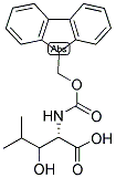 FMOC-(2S,3RS)-2-AMINO-3-HYDROXY-4-METHYLPENTANOIC ACID Struktur