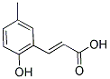 3-(2-HYDROXY-5-METHYL-PHENYL)-ACRYLIC ACID Struktur