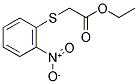 ETHYL 2-NITROPHENYLMERCAPTOACETATE Struktur