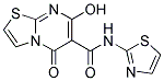 7-HYDROXY-5-OXO-N-(1,3-THIAZOL-2-YL)-5H-[1,3]THIAZOLO[3,2-A]PYRIMIDINE-6-CARBOXAMIDE Struktur