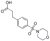 3-[4-(MORPHOLINE-4-SULFONYL)-PHENYL]-PROPIONIC ACID Struktur