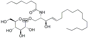 C8 B-D-GLYCOSYL CERAMIDE Struktur