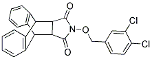 17-[(3,4-DICHLOROBENZYL)OXY]-17-AZAPENTACYCLO[6.6.5.0(2,7).0(9,14).0(15,19)]NONADECA-2(7),3,5,9(14),10,12-HEXAENE-16,18-DIONE Struktur