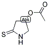 (S)-4-ACETOXY-2-THIOXOPYRROLIDINE Struktur