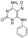 4-AMINO-6-ANILINO-5-NITROSOPYRIMIDIN-2(1H)-ONE Struktur