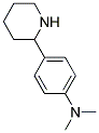 N,N-DIMETHYL-4-(2-PIPERIDINYL)ANILINE Struktur