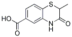 2-METHYL-3-OXO-3,4-DIHYDRO-2H-1,4-BENZOTHIAZINE-6-CARBOXYLIC ACID Struktur