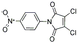 3,4-DICHLORO-1-(4-NITRO-PHENYL)-PYRROLE-2,5-DIONE Struktur