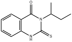 3-(SEC-BUTYL)-2-THIOXO-2,3-DIHYDRO-4(1H)-QUINAZOLINONE Struktur