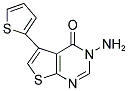 3-AMINO-5-THIEN-2-YLTHIENO[2,3-D]PYRIMIDIN-4(3H)-ONE Struktur