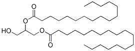 1-STEARIN-2-PALMITIN Struktur