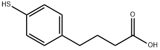 4-MERCAPTOPHENYLBUTYRIC ACID Struktur