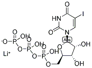 5-IODOURIDINE-5'-TRIPHOSPHATE LITHIUM SALT Struktur