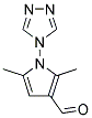 2,5-DIMETHYL-1-(4H-1,2,4-TRIAZOL-4-YL)-1H-PYRROLE-3-CARBALDEHYDE Struktur