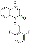 1-[(2,6-DIFLUOROBENZYL)OXY]QUINOXALIN-2(1H)-ONE 4-OXIDE Struktur