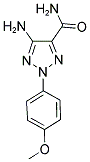 5-AMINO-2-(4-METHOXYPHENYL)-2H-1,2,3-TRIAZOLE-4-CARBOXAMIDE Struktur