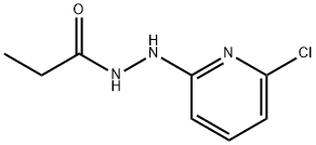 N'-(6-CHLORO-2-PYRIDINYL)PROPANOHYDRAZIDE Struktur