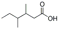 3,4-DIMETHYLHEXANOIC ACID Struktur