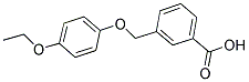 3-(4-ETHOXY-PHENOXYMETHYL)-BENZOIC ACID Struktur