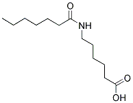 6-(HEPTANOYLAMINO)HEXANOIC ACID Struktur