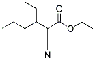 ETHYL 2-CYANO-3-ETHYLHEXANOATE Struktur