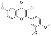 3-HYDROXY-6,3',4'-TRIMETHOXYFLAVONE Struktur