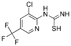 ((3-CHLORO-5-(TRIFLUOROMETHYL)(2-PYRIDYL))AMINO)IMINOMETHANE-1-THIOL Struktur