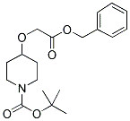 BENZYL-4-[N-BOC-PIPERIDINOXY] ACETATE Struktur