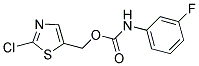 (2-CHLORO-1,3-THIAZOL-5-YL)METHYL N-(3-FLUOROPHENYL)CARBAMATE Struktur