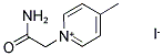 1-(2-AMINO-2-OXOETHYL)-4-METHYLPYRIDINIUM IODIDE Struktur