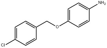 4-(4-CHLORO-BENZYLOXY)-PHENYLAMINE Struktur