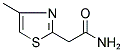 2-(4-METHYL-1,3-THIAZOL-2-YL)ACETAMIDE Struktur