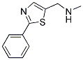 METHYL-(2-PHENYL-THIAZOL-5-YLMETHYL)-AMINE Struktur