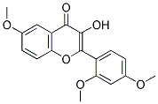 3-HYDROXY-6,2',4'-TRIMETHOXYFLAVONE Struktur