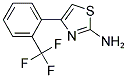 4-(2-TRIFLUOROMETHYL-PHENYL)-THIAZOL-2-YLAMINE Struktur