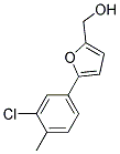 [5-(3-CHLORO-4-METHYL-PHENYL)-FURAN-2-YL]-METHANOL Struktur