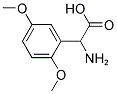 AMINO-(2,5-DIMETHOXY-PHENYL)-ACETIC ACID Struktur