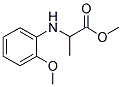 2-(2-METHOXY-PHENYLAMINO)-PROPIONIC ACID METHYL ESTER Struktur