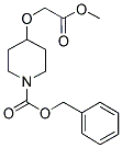 METHYL-4-(N-CBZ-PIPERIDINOXY) ACETATE Struktur